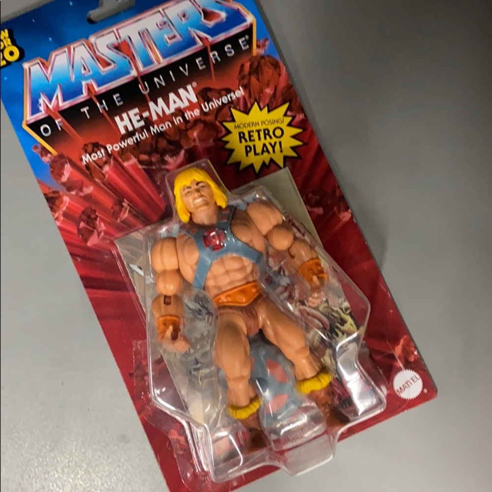 NWT Masters of the Universe He-Man !!!